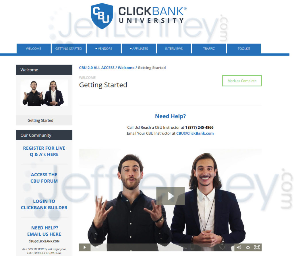 ClickBank University Introduction
