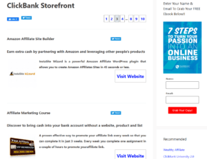 CBproAds WP Plugin For Storefront